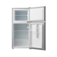 美的/Midea BCD-112CM 101-200L/3级/双门/机械控温/直冷/灰色/电冰箱